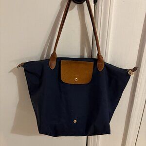 Longchamp Medium Navy Blue